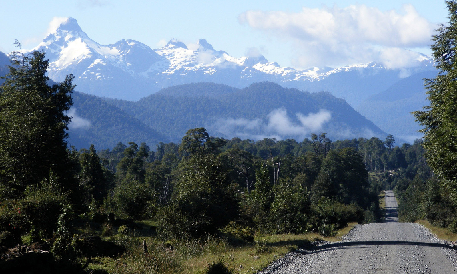 This view along the Southern Highway in Chilean Patagonia is still fastinating but it's easier to drive now since the road has been paved. 